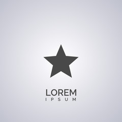 star icon. star logo