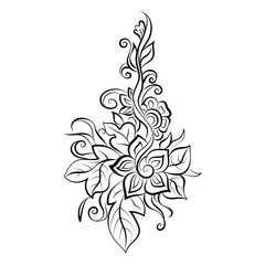 Decorative art flowers