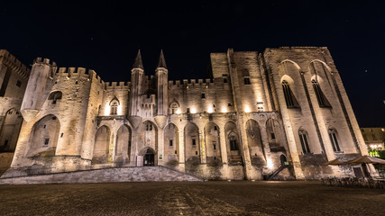 Fototapeta premium Papstpalast in Avignon