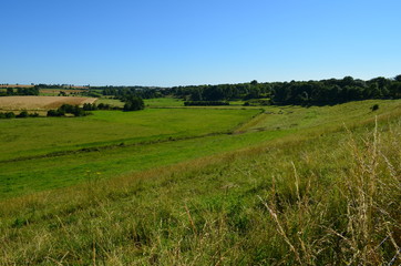 Obraz premium Paysage du Bessin (Région de Creully - Calvados)