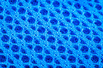 Close up of synthetic weave
