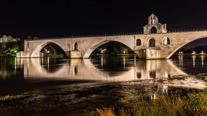 Naklejka premium Pont Saint Bénézet in Avignon