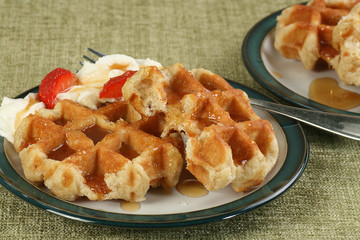 sweet waffles