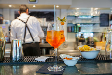 Spritz famous italian drink