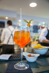 Spritz famous italian drink