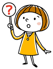 女の子：回答　わからない
