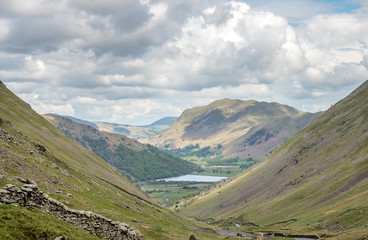 Countryside landscape view of England
