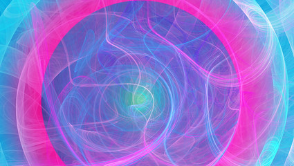 Fraktal abstrakt sphärisch wallpaper  Farben bunt 