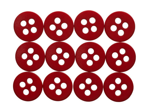 Rectangle of red buttons