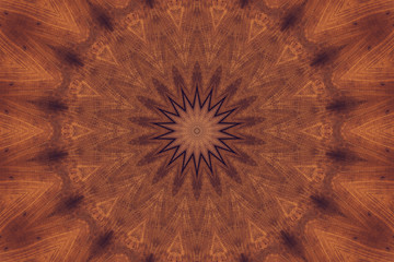 Abstract kaleidoscope image