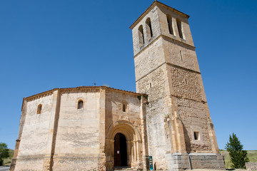 Fototapeta na wymiar Vera Cruz Church - Segovia - Spain