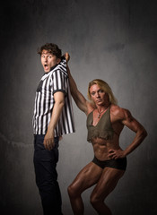 american referee problems with wrestler