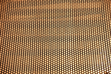 Golden mosaic futuristic wall abstract background pattern