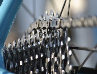 vélo - pignon et chaîne