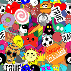 Colorful stickers
