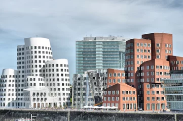 Medienhafen Düsseldorf. Ich liebe Düsseldorf © medwedja