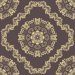 Seamless Vector Damask Pattern