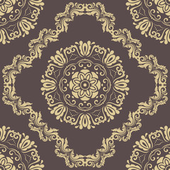 Seamless Vector Damask Pattern