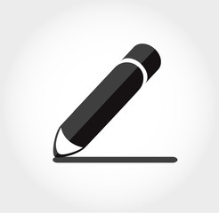 pencil icon minimal symbol