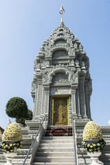 Kambodscha, Silberpagode von Phnom Penh.