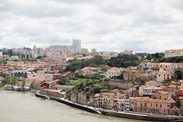 Fototapeta premium Panorama of Porto city, Portugal