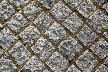 Paved Road in Porto, Portugal 