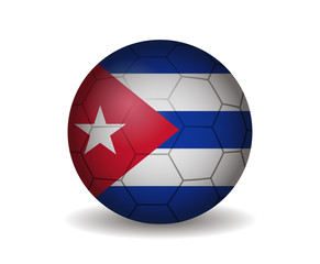 cuba soccer ball