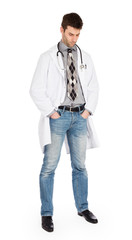 Fototapeta premium Male doctor, concept of healthcare and medicine