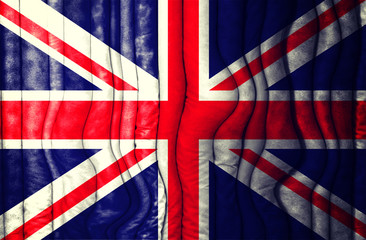 Abstract United Kingdom flag