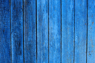 texture of blue wood planks