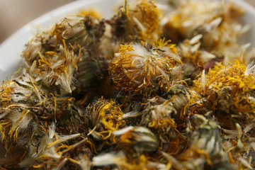 Dried herbs close up © Africa Studio