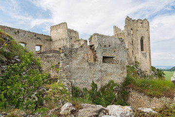 Fototapeta na wymiar Castle Beckov, Slovakia