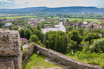 Fototapeta na wymiar The village Beckov, Slovakia