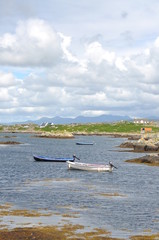 plage de sable fin et cotes irlande