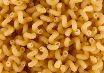 Texture of dry macaroni