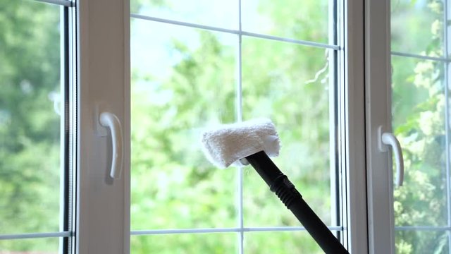 Cleaning the window