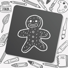 Gingerbread Man doodle