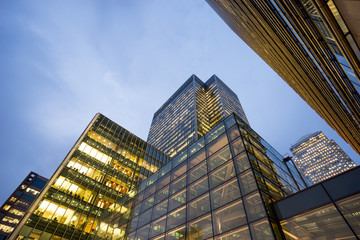 Fototapeta premium Business office building in London, England, UK