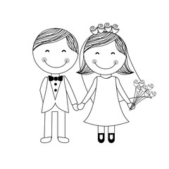 couple wedding icon