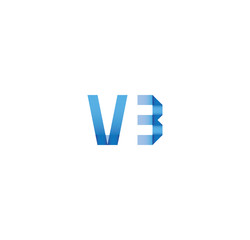 v3 initial simple modern blue 