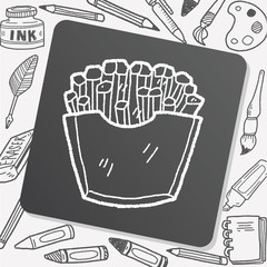 Doodle French fries