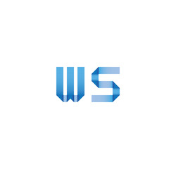 ws initial simple modern blue 