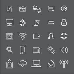 Vector Illustration UI Technology Icon Concept