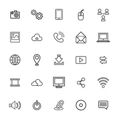 Vector Illustration UI Technology Icon Concept