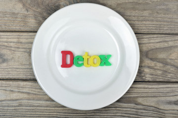 Detox on plate