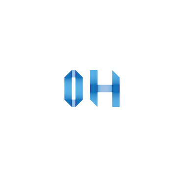 0h initial simple modern blue 
