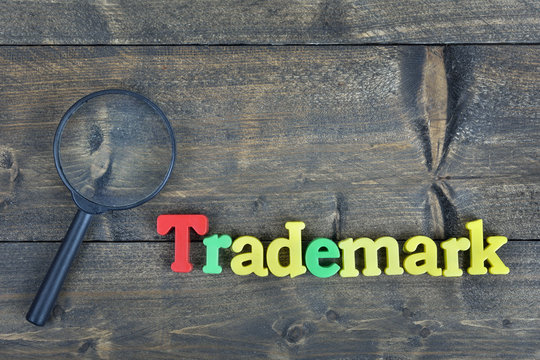 Trademark On Wooden Table