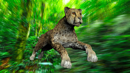 The image of a gepard © Sergey Drozdov