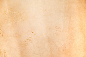 Close up nude color crumpled leather texture background