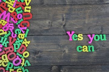 Yes you can on wooden table
